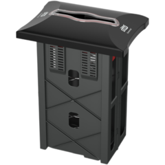 157272701 Servettdispenser Tork N4 Inbyggnad 34cm Svart
