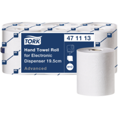 157471113 Handtorkpapper på rulle Tork Elektronisk  2-lag H13