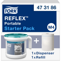 157473186 Portable Tork Reflex M4 Starter Pack Dispenser