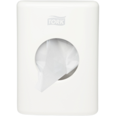 157565000-1 Tork B5 White Sanitary Bag Holder
