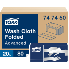 157747450 Tork Advanced Washcloth 19x25cm 6-Ply