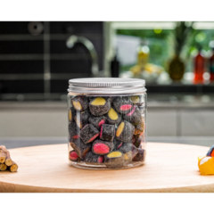 50089-2 Plastic jar with lid 500 ml