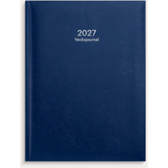 D1110 Almanakk Burde 1110 ukejournal kunstlær 2027 mørk blå