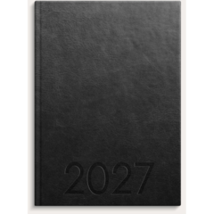D1178 Almanakk Burde 1178 Weekly kunstlær innbundet 2027 A5