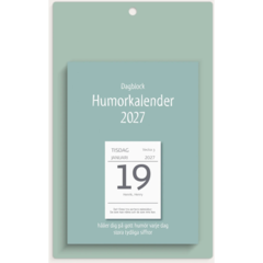 D1310 Kalender Burde 1310 veggplan med dagblokk Humor 2027