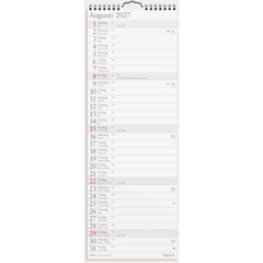 D1710 Veggkalender Burde 1710 Lilla Månedskalender 2027