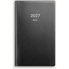 D3212 Almanacka Burde 3212 Mini Plast 2027 Svart