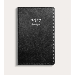 D3346 Almanakk Burde 3346 Prestige kunstlær innbundet 2027 sort
