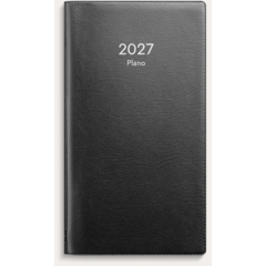 D3723 Kalender Burde 3723 Plano Plast 2027 sort