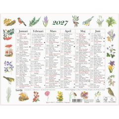 D5045 Almanacka Burde 5045 Lilla Naturalmanackan 2027