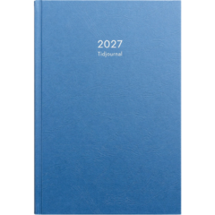 D1000 Almanak Burde 1000 Tidjournal Kartonomslag 2025 Blå