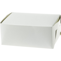 10518137 Kageæske Hvid 18x13x8cm