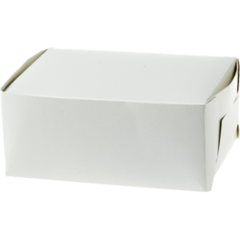 10518137 Pastry box white 18x13x8cm