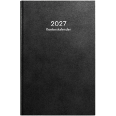 D1073 Almanacka Burde 1073 Kontorskalender Inbunden 2027 Svart