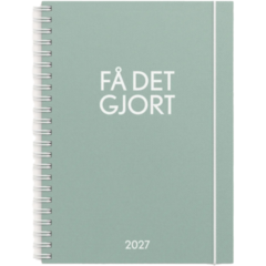 D1220 Burde 1220 Get It Done 2027 Planner Green A5