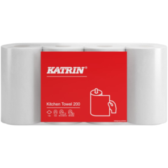 MF220958 Hushållspapper Katrin Kitchen 200 Natur 1-lag