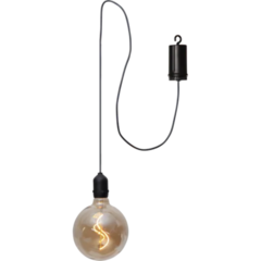 ST85320 Hängande dekoration Star Trading Bowl LED Svart/amber