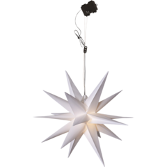 5051010 Stjärna Star Trading Alice LED Vit 60x60x18 cm