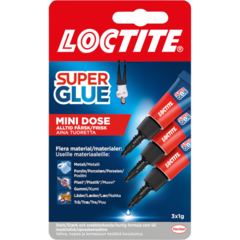 1843706 Lim Loctite Mini Trio 3x1G