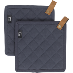 DJ411220 Grytlappar 20x20cm Kosta Linnewäfveri 2-pack