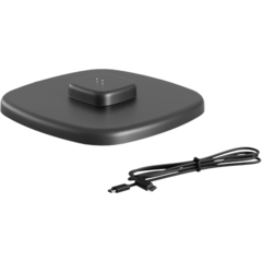 119229764 Laddstation LED Duni Svart 11,5x11,5cm