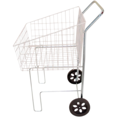GE234300X Gelia Deluxe Laundry Cart with Basket