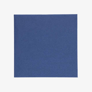 Blåa servetter 24x24 cm