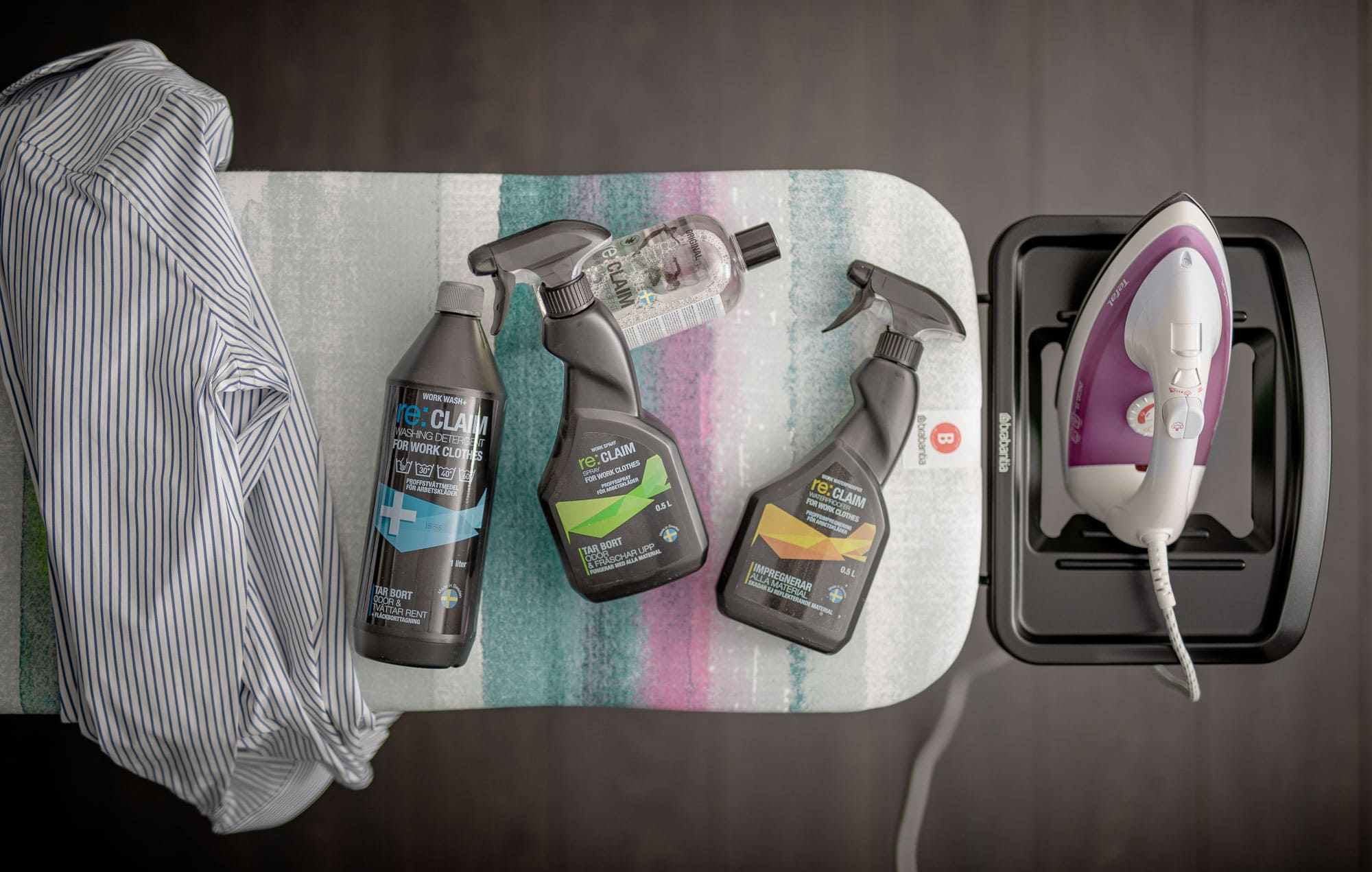 Tvätt- och stryktips.