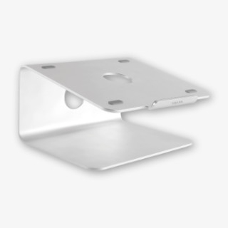 Silverfärgat Laptopställ