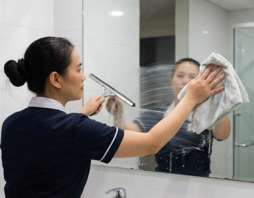 Putsa speglar & glasytor.