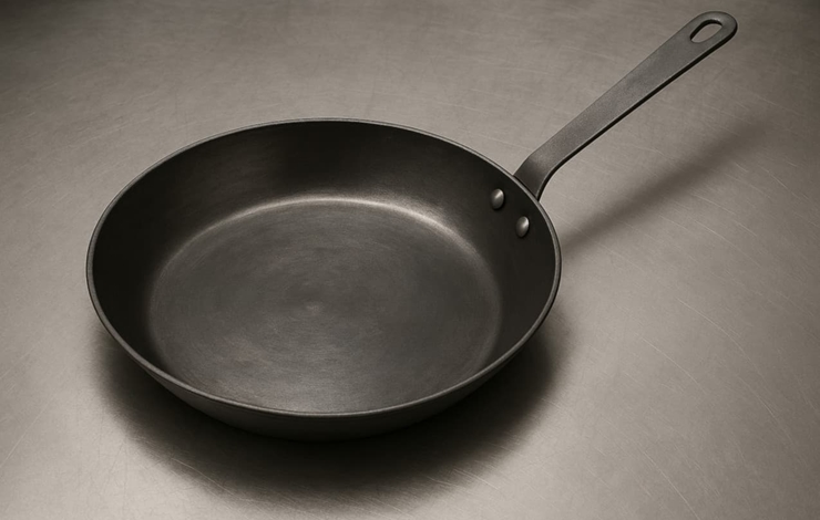 Kolstål stekpanna