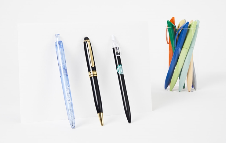 Profiltryckta pennor för städbolag