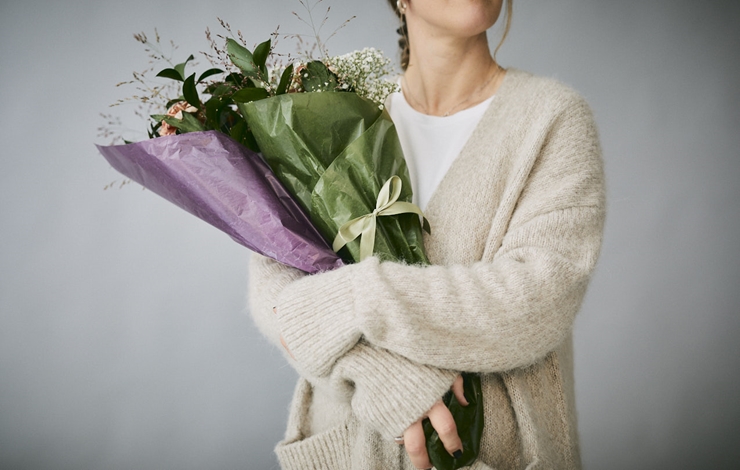 Silkespapper till påskbuketten! 