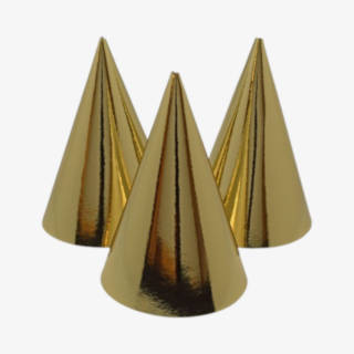 partyhatt guld