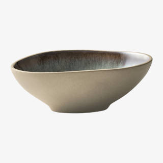 Dippskålar och dippfat i porslin, glas och rostfritt stål.