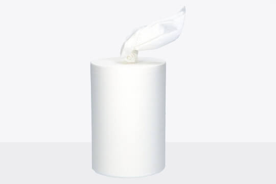 Centrummatade torkrulle