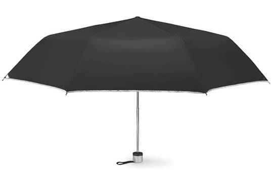 Profiltryckt paraply med metallhandtag