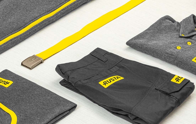 Inspireras av Rustas kollektion av arbetskläder