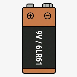 9V-batterier (6LR61)