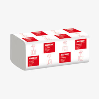 Z-vikta pappershanddukar från Katrin för dispenser