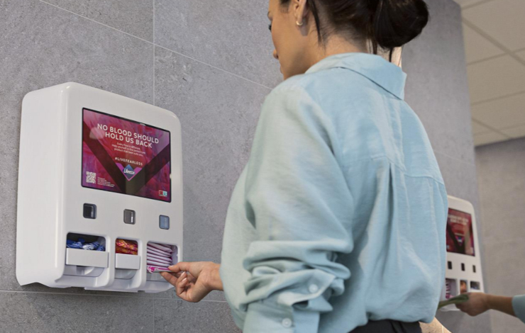 Dispenser Libresse Period care