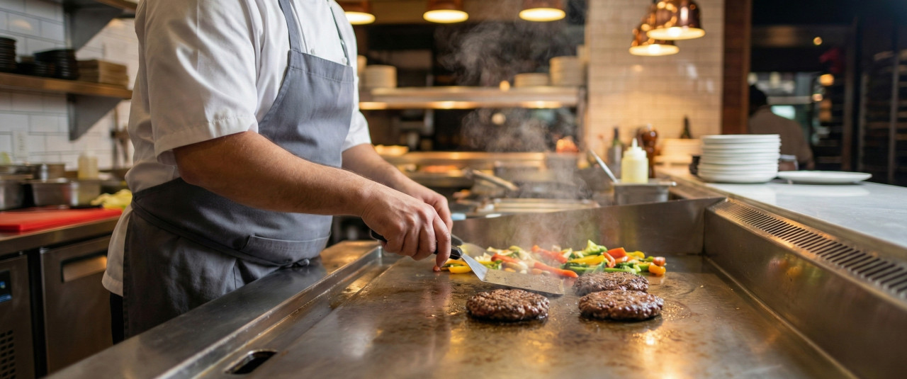 Rengöring av grillytor och stekbord Rengöring av grillytor och stekbord