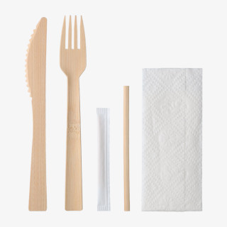 Bamboo cutlery