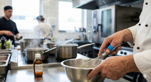 Kock i kök med plåster