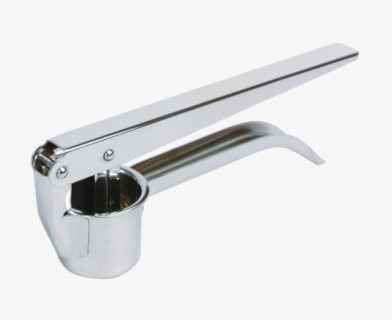 Vitlökspressar för café och restaurang; Flera modeller med handtag i plast eller stål. 