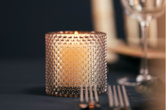 Ljuslykta för bordsdukningen 