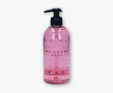 Flaske med flytende såpe