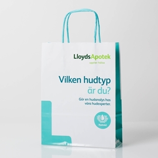 Paperbag with Twisted Handles