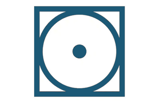 Fyrkant med en prick - Torktumling vid max 60°C (skonsam)