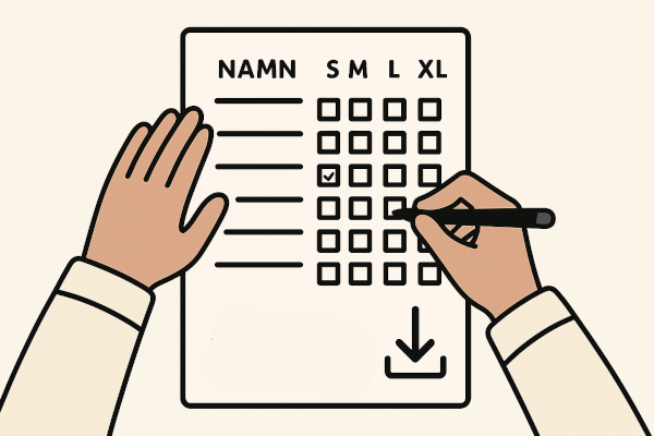 Beställningsformulär PDF